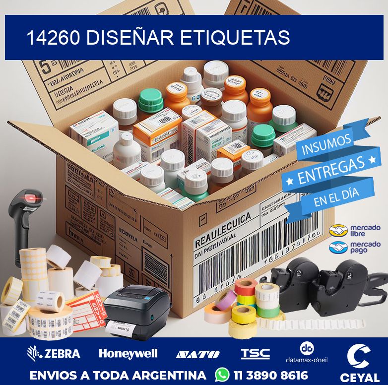 14260 DISEÑAR ETIQUETAS