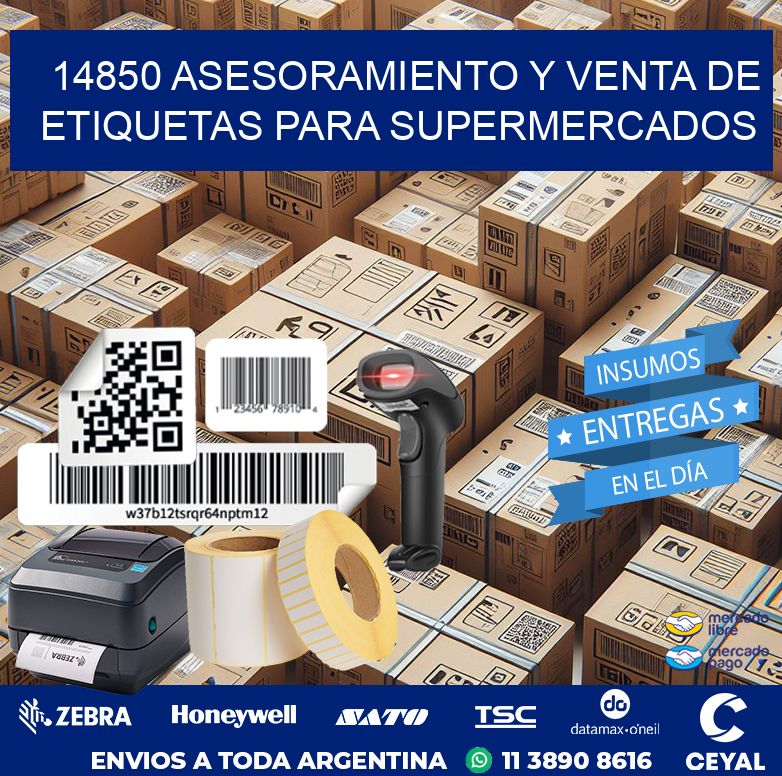 14850 ASESORAMIENTO Y VENTA DE ETIQUETAS PARA SUPERMERCADOS