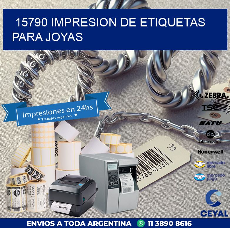 15790 IMPRESION DE ETIQUETAS PARA JOYAS