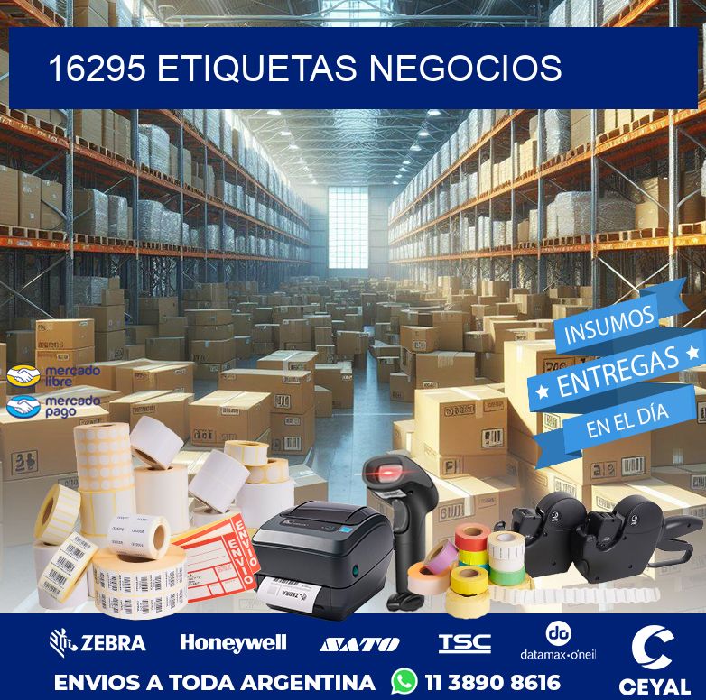 16295 ETIQUETAS NEGOCIOS