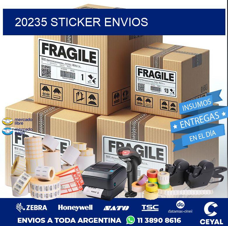 20235 STICKER ENVIOS