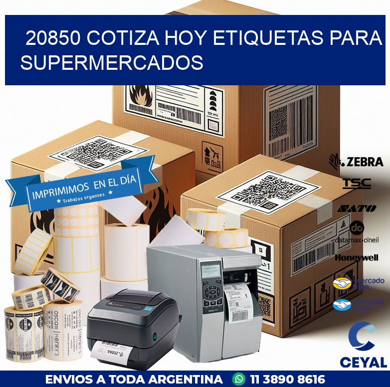 20850 COTIZA HOY ETIQUETAS PARA SUPERMERCADOS