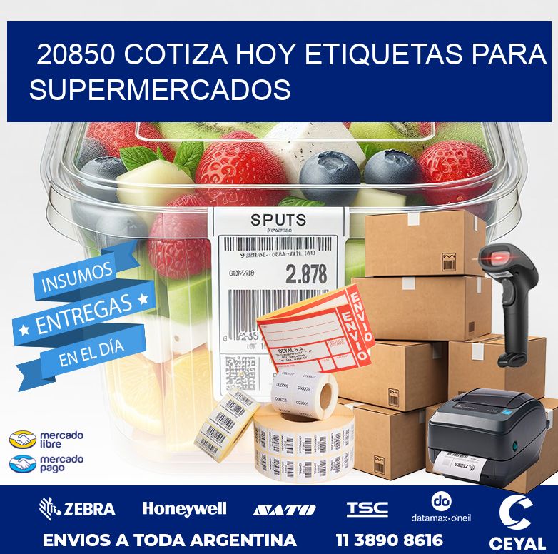 20850 COTIZA HOY ETIQUETAS PARA SUPERMERCADOS