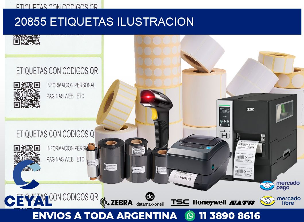 20855 ETIQUETAS ILUSTRACION