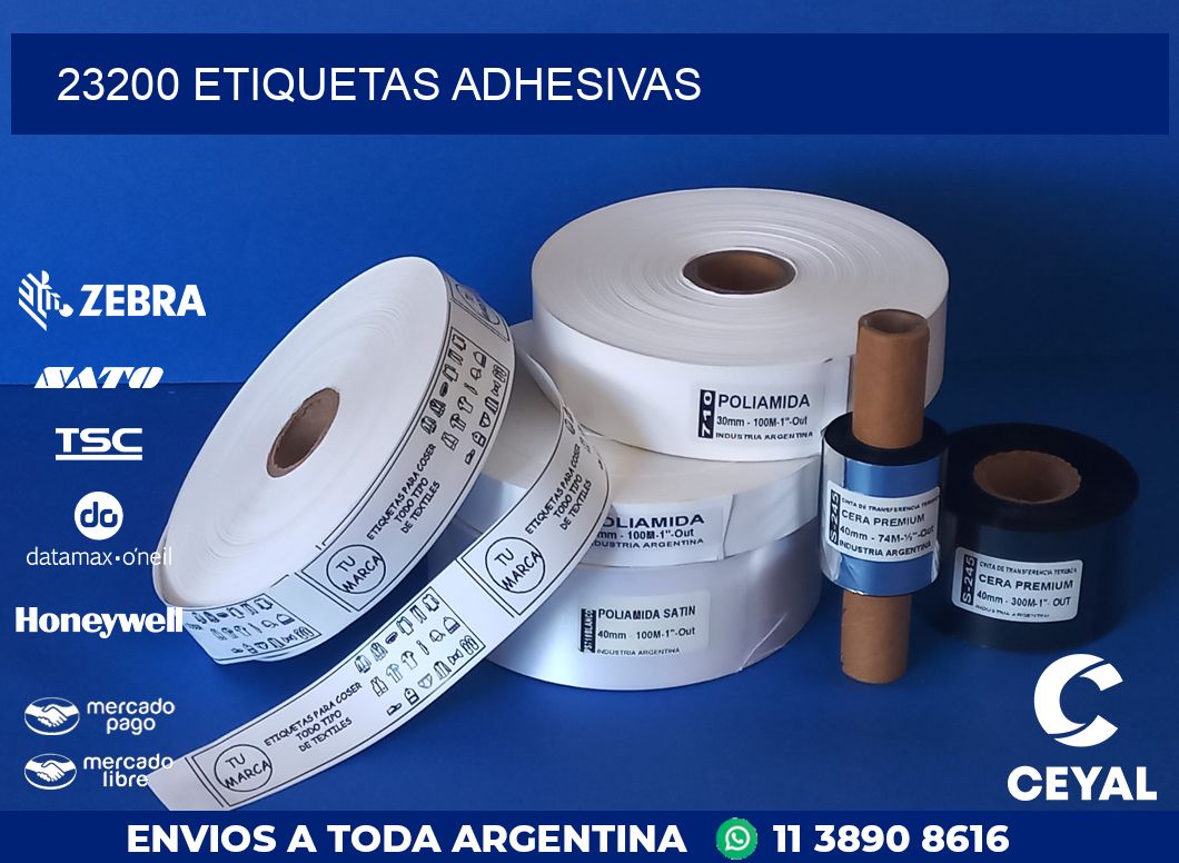 23200 ETIQUETAS ADHESIVAS