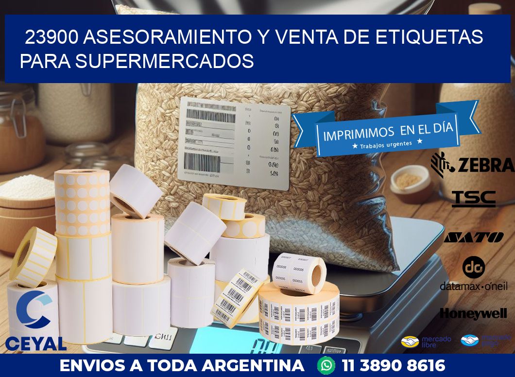 23900 ASESORAMIENTO Y VENTA DE ETIQUETAS PARA SUPERMERCADOS
