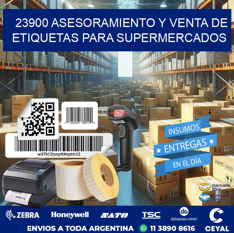 23900 ASESORAMIENTO Y VENTA DE ETIQUETAS PARA SUPERMERCADOS
