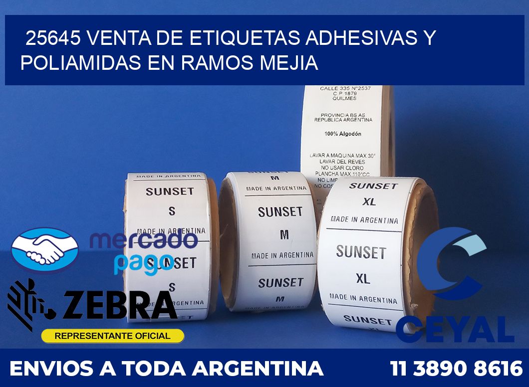 25645 VENTA DE ETIQUETAS ADHESIVAS Y POLIAMIDAS EN RAMOS MEJIA