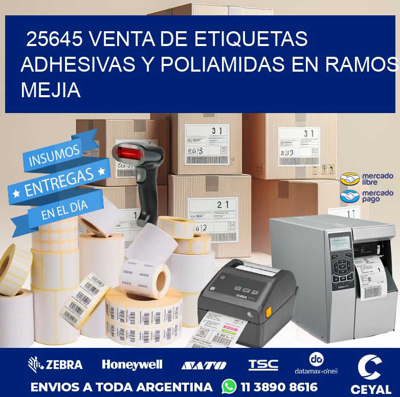 25645 VENTA DE ETIQUETAS ADHESIVAS Y POLIAMIDAS EN RAMOS MEJIA