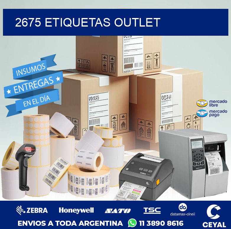 2675 ETIQUETAS OUTLET