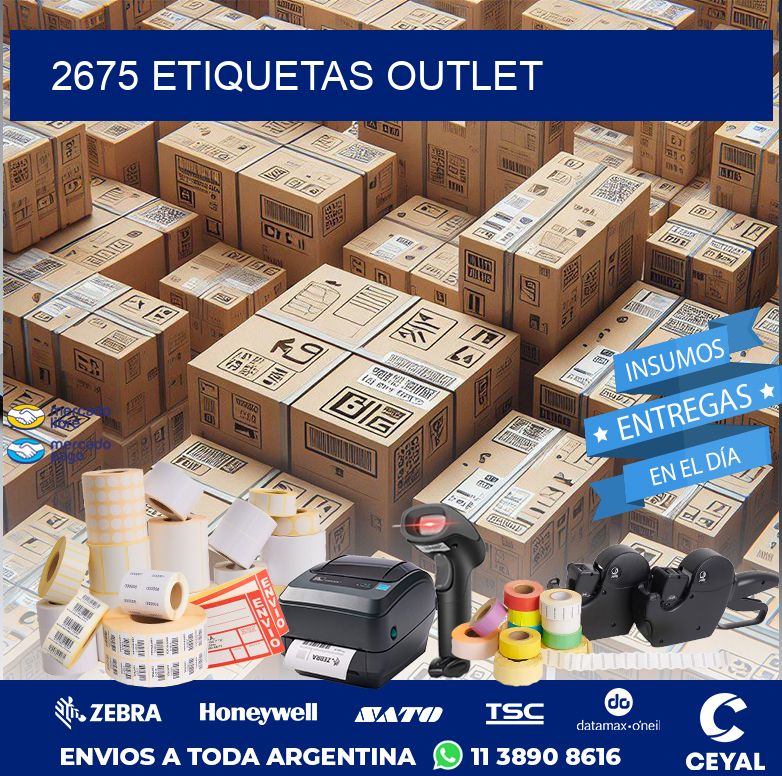 2675 ETIQUETAS OUTLET