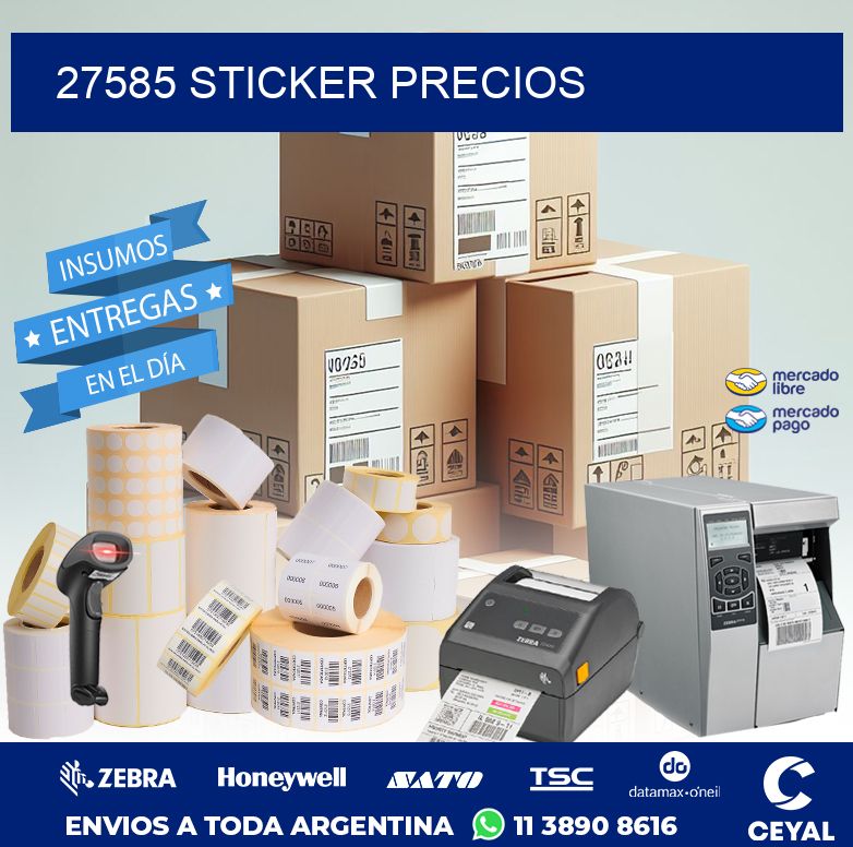27585 STICKER PRECIOS