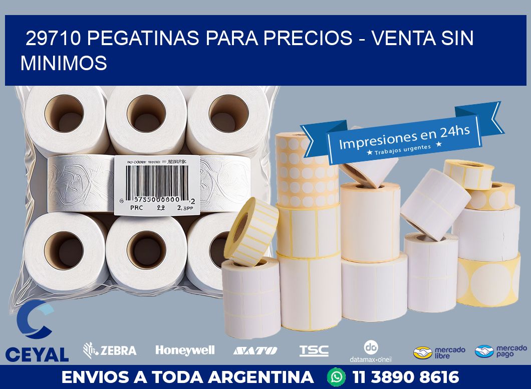 29710 PEGATINAS PARA PRECIOS – VENTA SIN MINIMOS