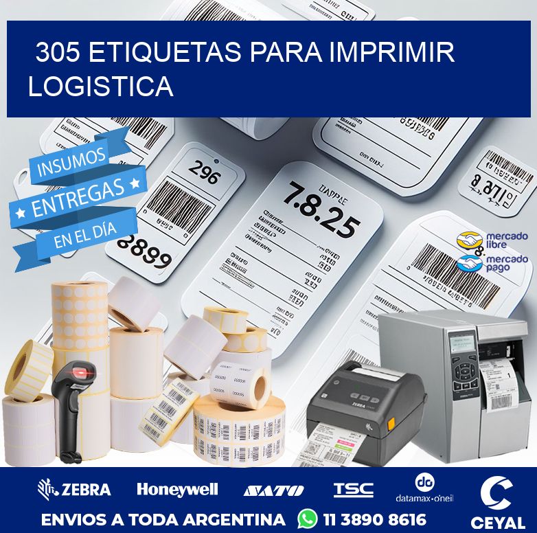 305 ETIQUETAS PARA IMPRIMIR LOGISTICA
