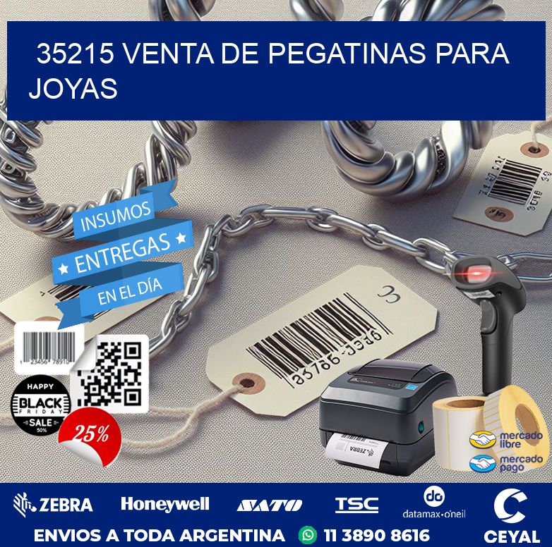 35215 VENTA DE PEGATINAS PARA JOYAS