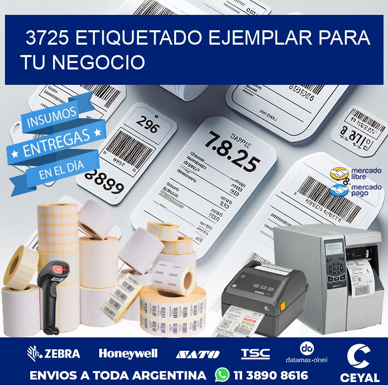 3725 ETIQUETADO EJEMPLAR PARA TU NEGOCIO
