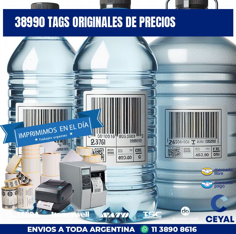 38990 TAGS ORIGINALES DE PRECIOS