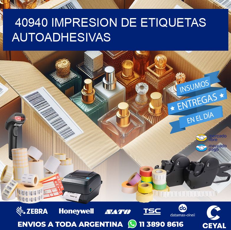 40940 IMPRESION DE ETIQUETAS AUTOADHESIVAS