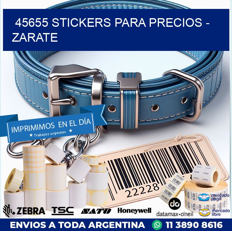 45655 STICKERS PARA PRECIOS – ZARATE