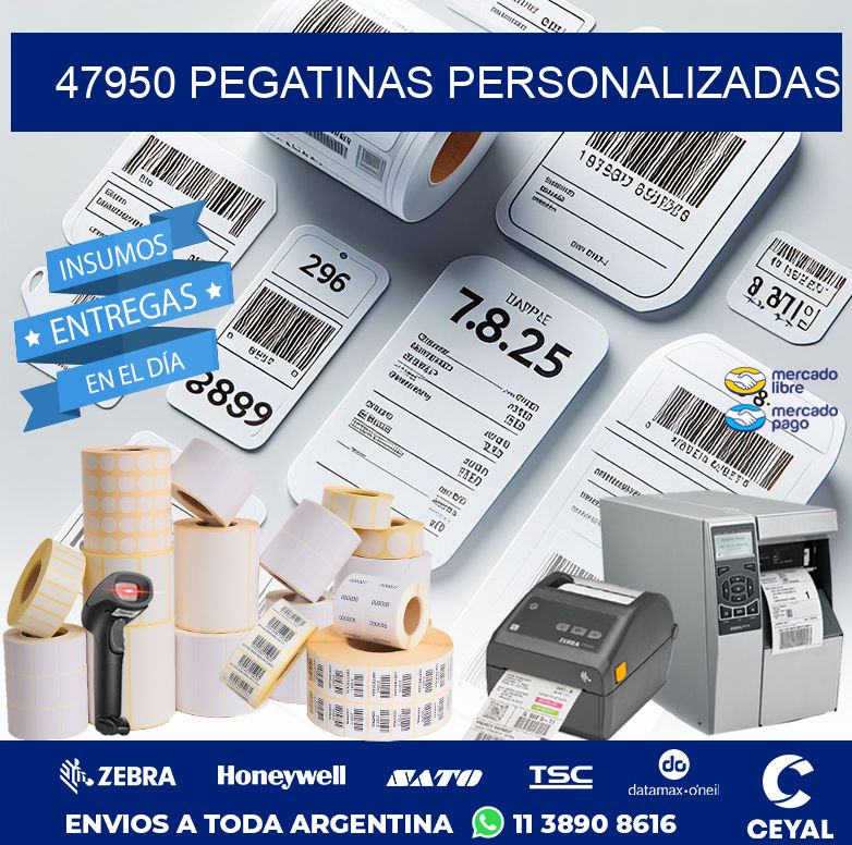 47950 PEGATINAS PERSONALIZADAS