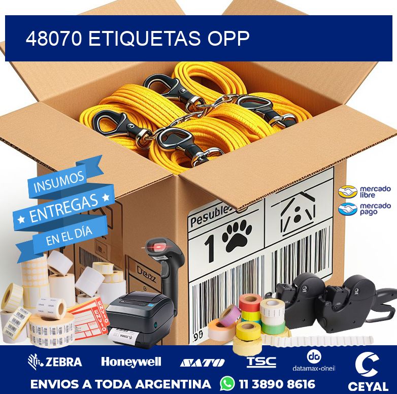 48070 ETIQUETAS OPP