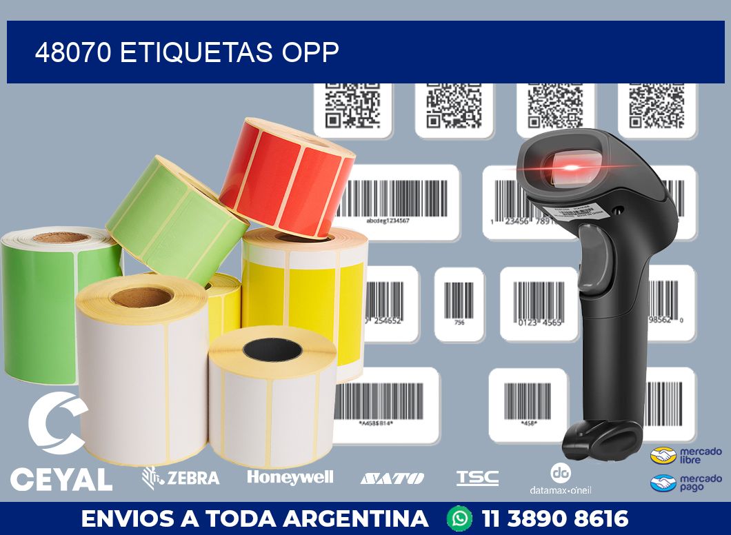 48070 ETIQUETAS OPP