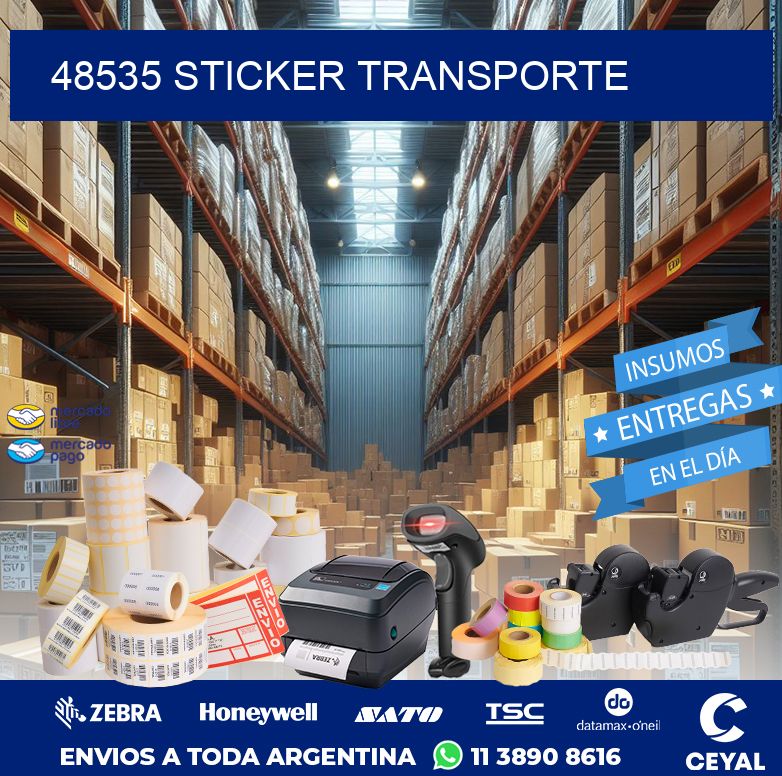 48535 STICKER TRANSPORTE