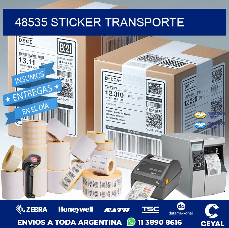 48535 STICKER TRANSPORTE