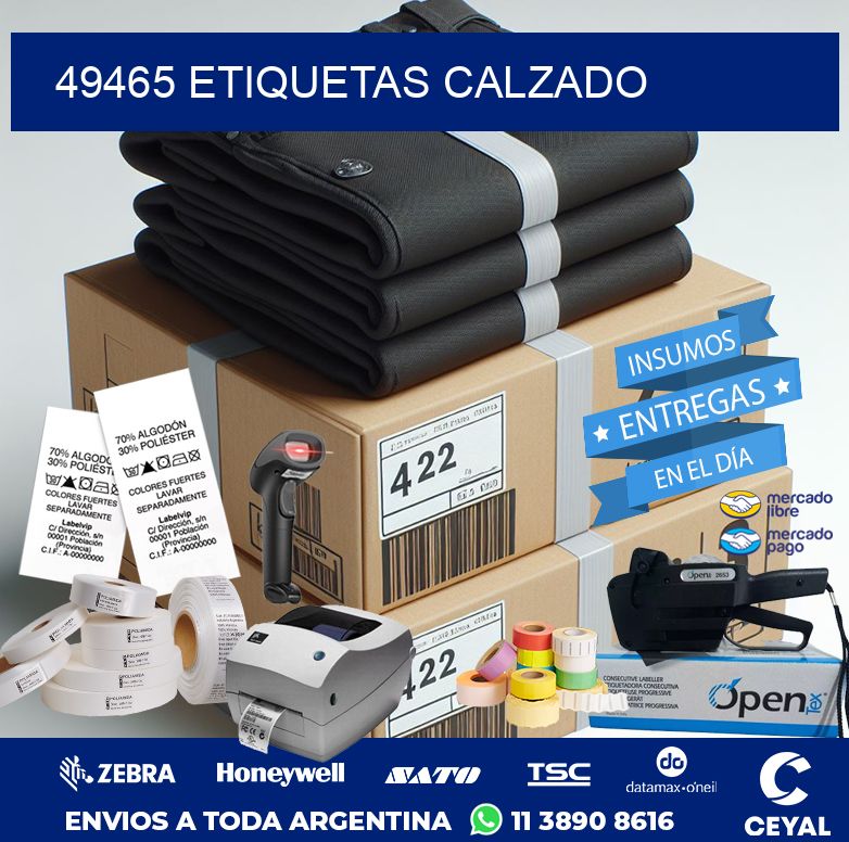 49465 ETIQUETAS CALZADO