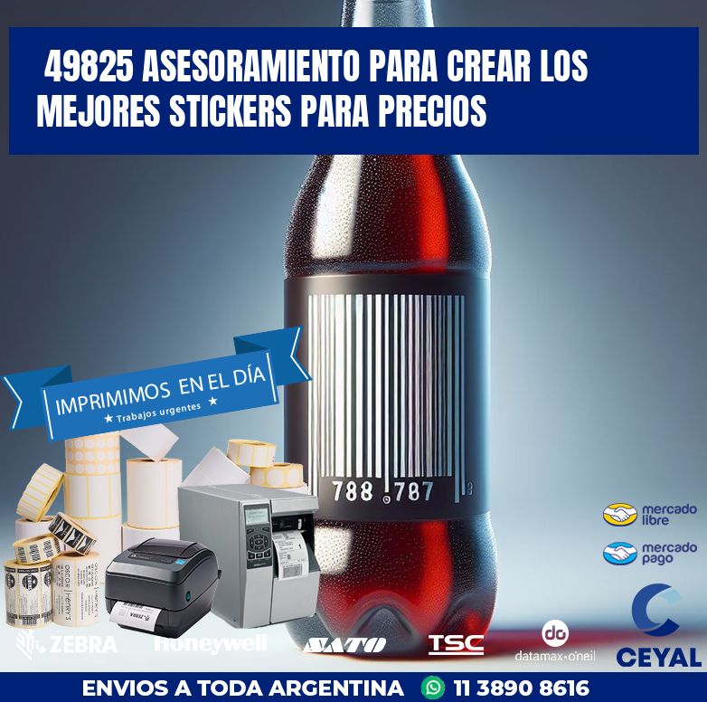 49825 ASESORAMIENTO PARA CREAR LOS MEJORES STICKERS PARA PRECIOS