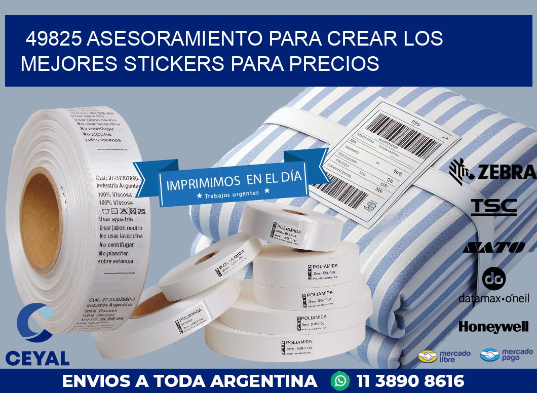 49825 ASESORAMIENTO PARA CREAR LOS MEJORES STICKERS PARA PRECIOS