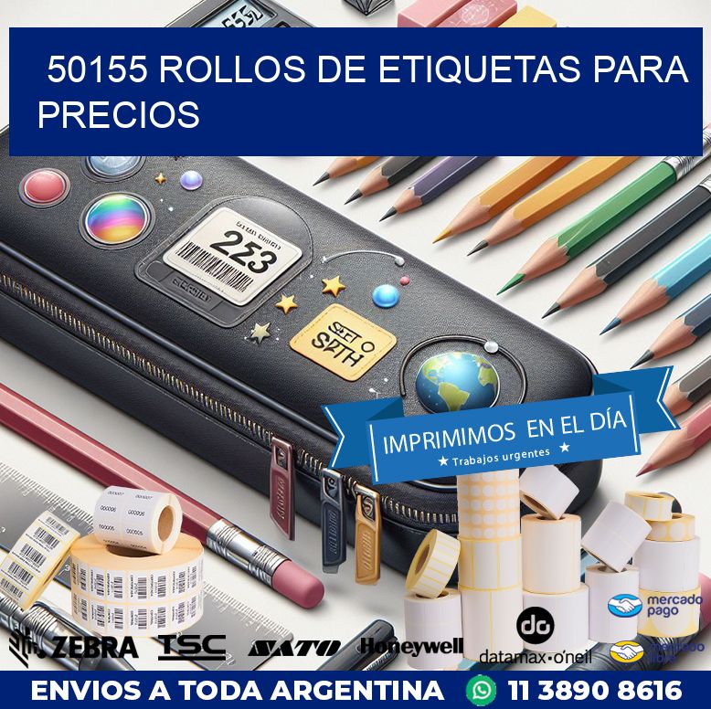 50155 ROLLOS DE ETIQUETAS PARA PRECIOS