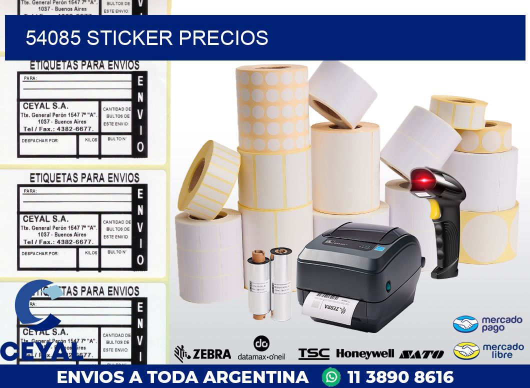 54085 STICKER PRECIOS