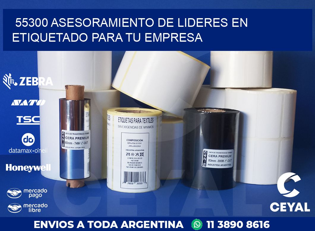 55300 ASESORAMIENTO DE LIDERES EN ETIQUETADO PARA TU EMPRESA