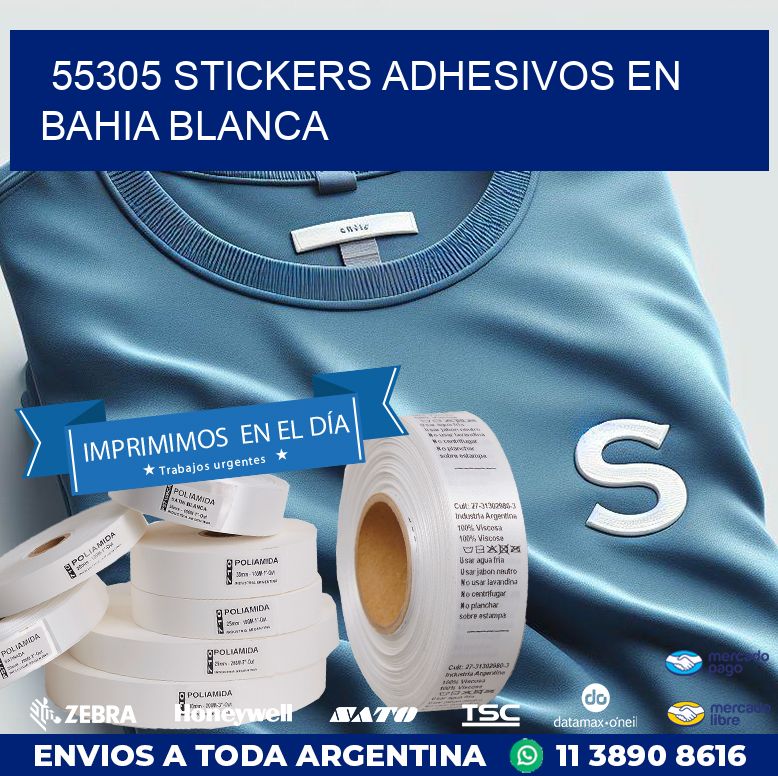 55305 STICKERS ADHESIVOS EN BAHIA BLANCA