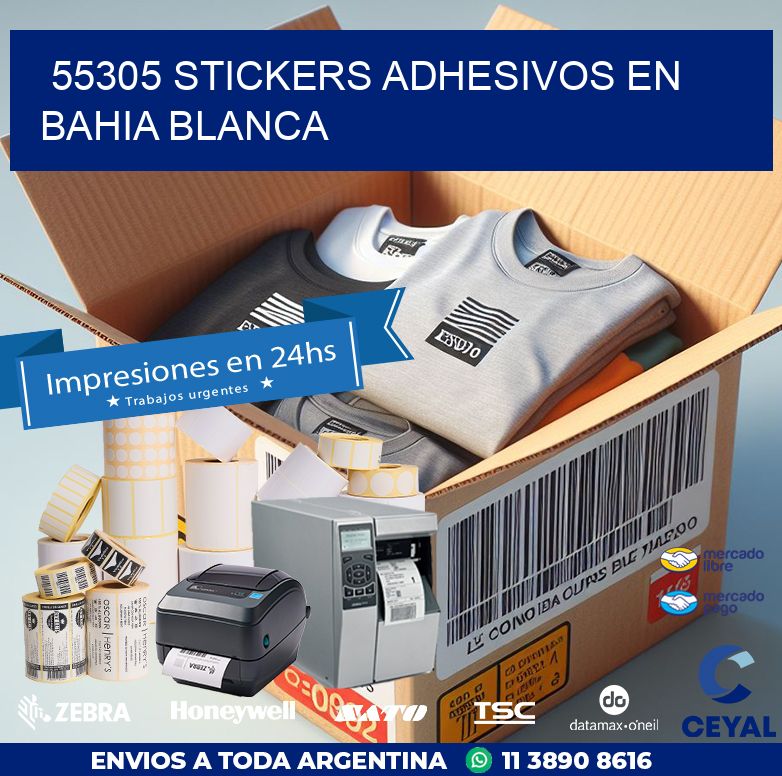 55305 STICKERS ADHESIVOS EN BAHIA BLANCA