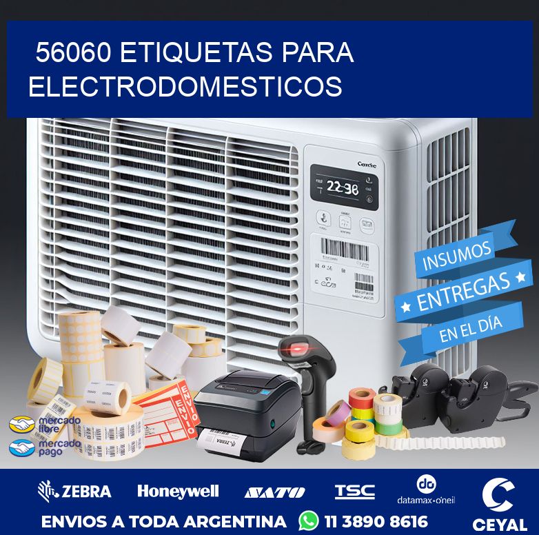 56060 ETIQUETAS PARA ELECTRODOMESTICOS