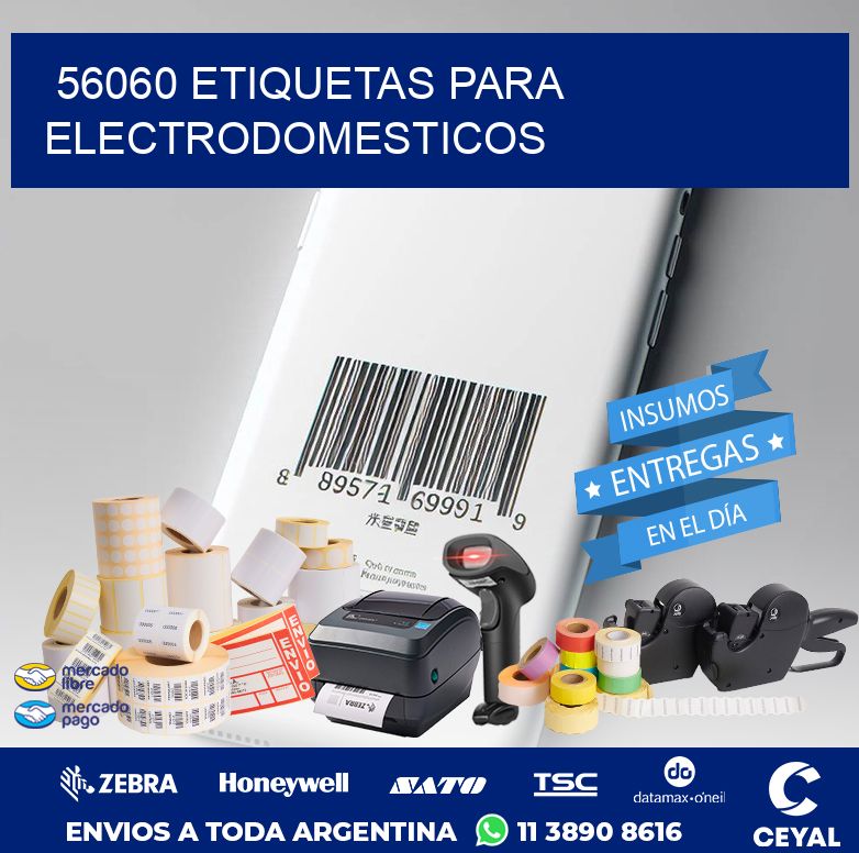 56060 ETIQUETAS PARA ELECTRODOMESTICOS