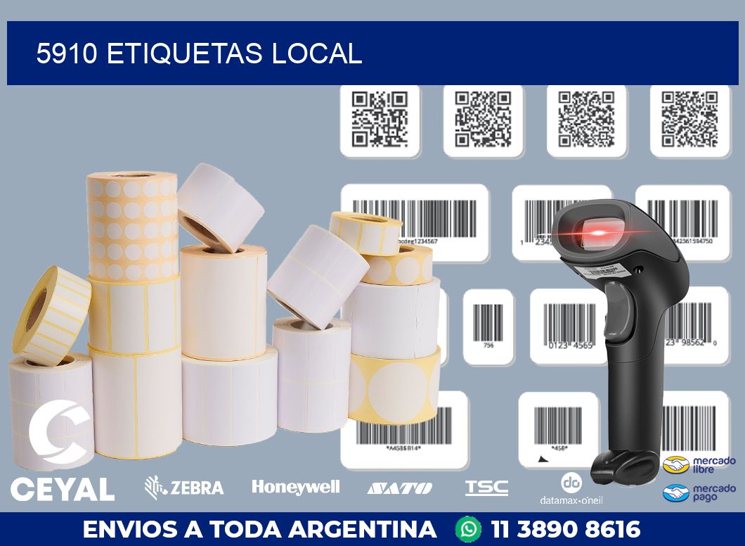 5910 ETIQUETAS LOCAL