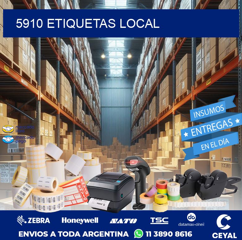 5910 ETIQUETAS LOCAL