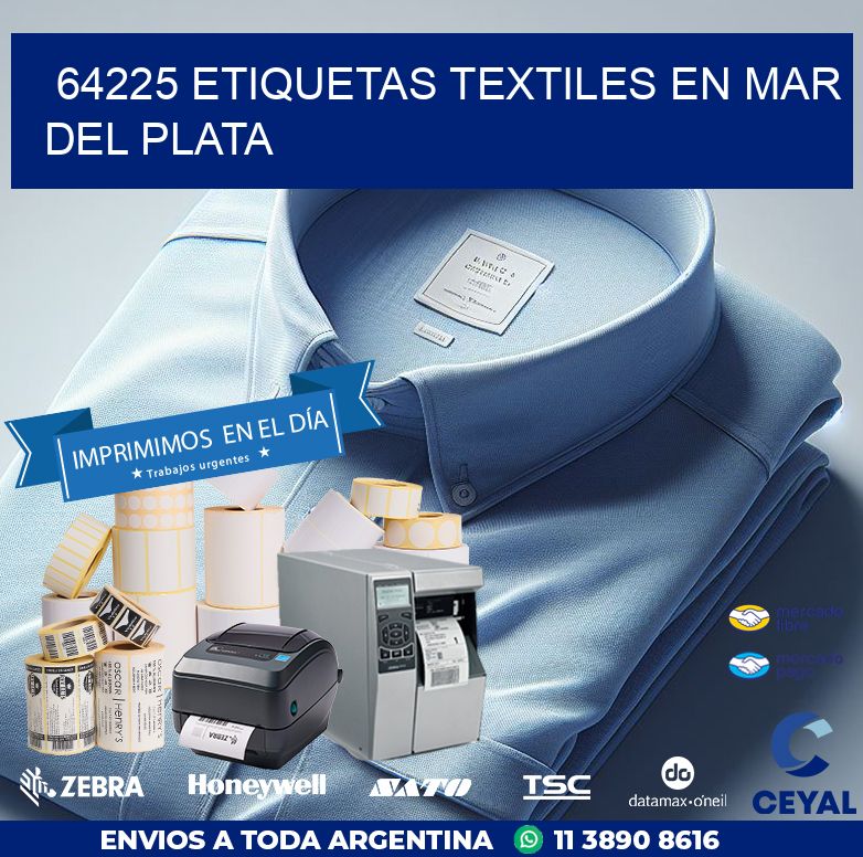 64225 ETIQUETAS TEXTILES EN MAR DEL PLATA