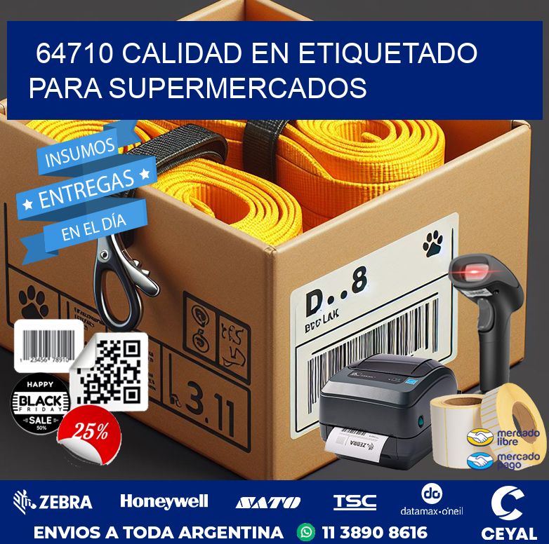 64710 CALIDAD EN ETIQUETADO PARA SUPERMERCADOS