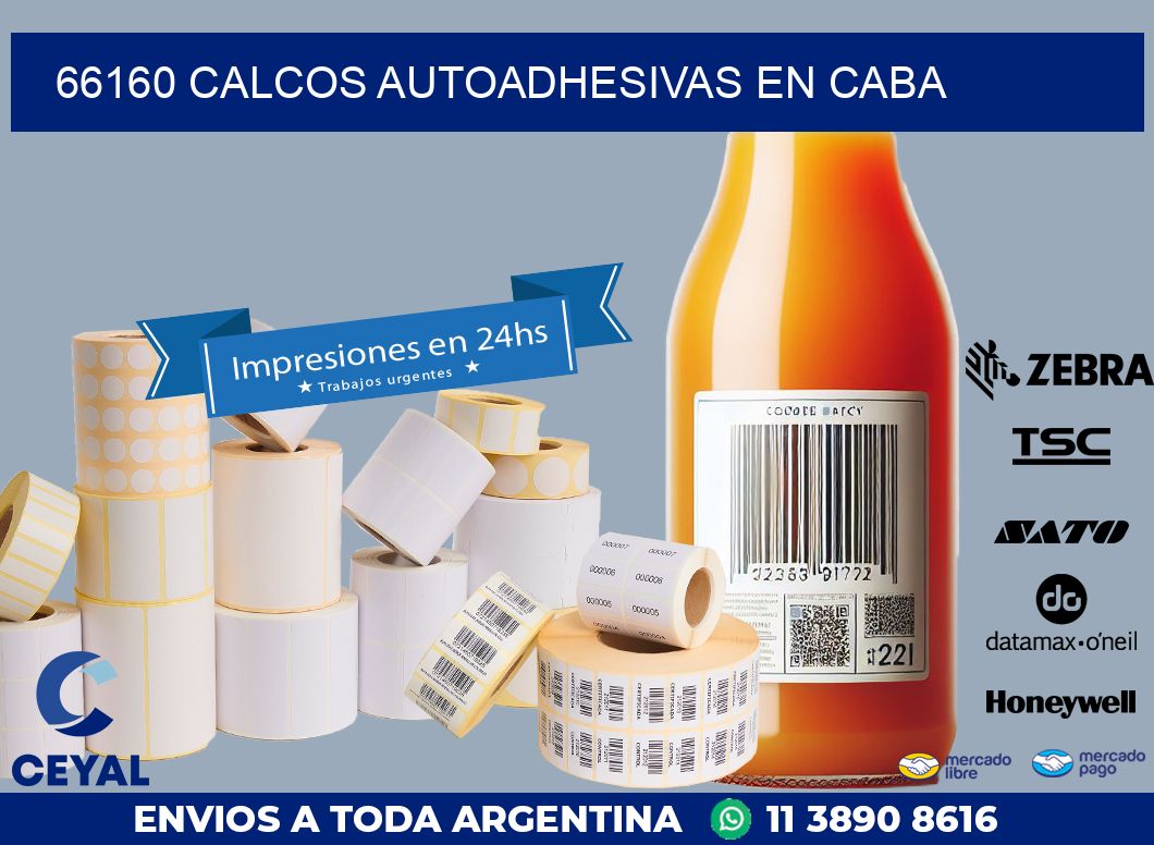 66160 CALCOS AUTOADHESIVAS EN CABA