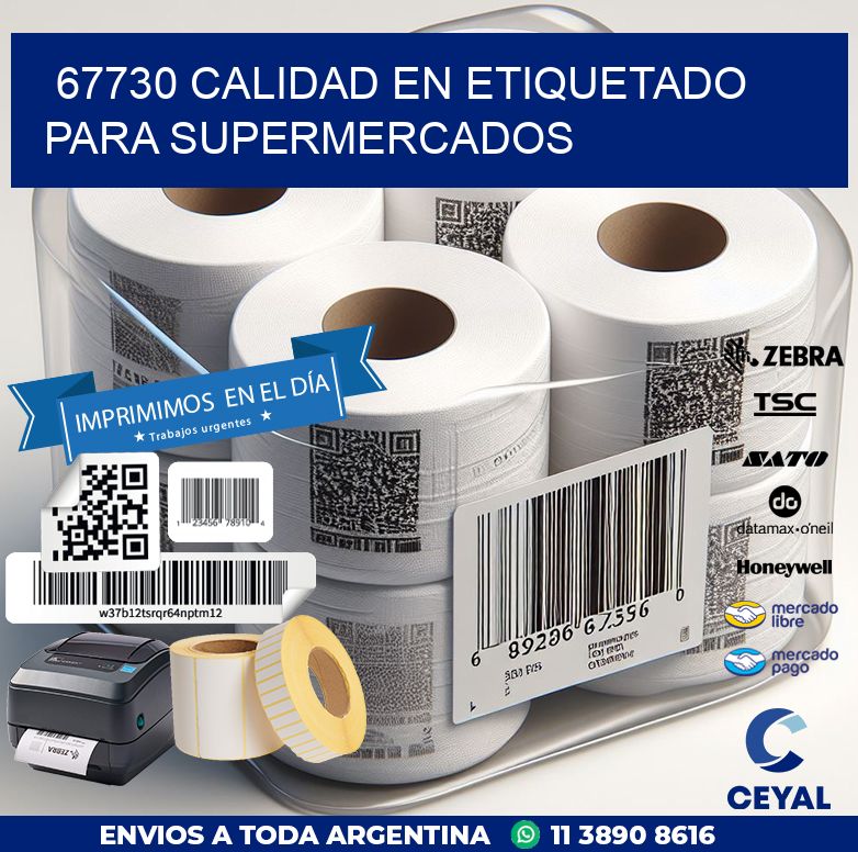 67730 CALIDAD EN ETIQUETADO PARA SUPERMERCADOS