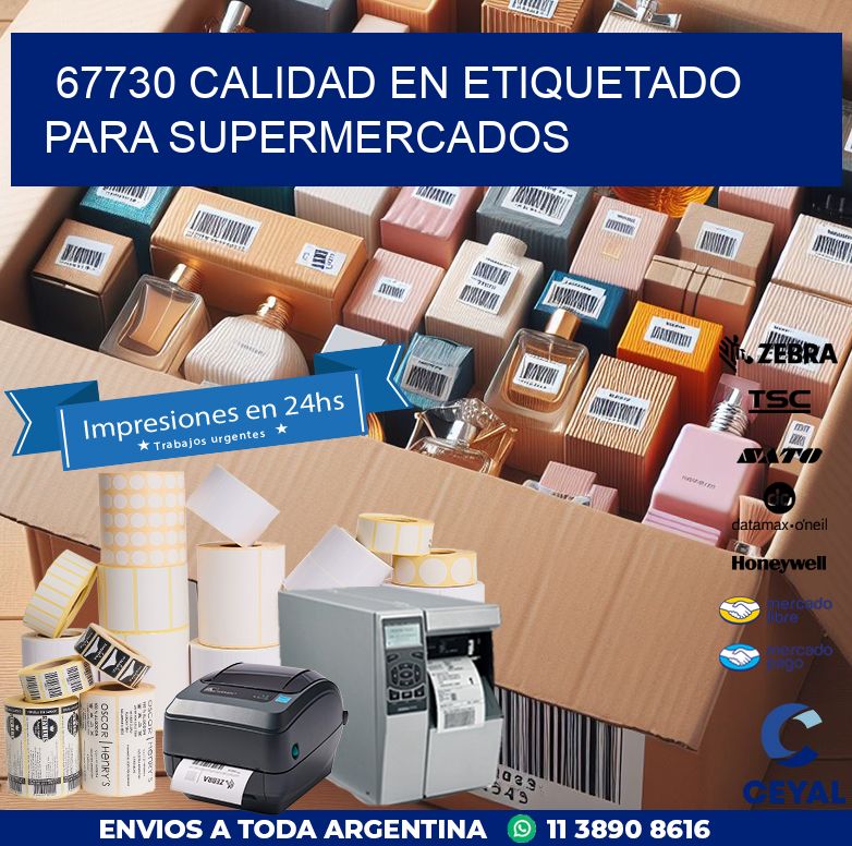 67730 CALIDAD EN ETIQUETADO PARA SUPERMERCADOS