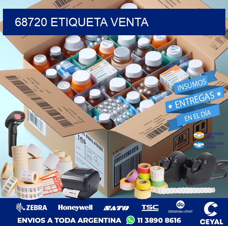 68720 ETIQUETA VENTA