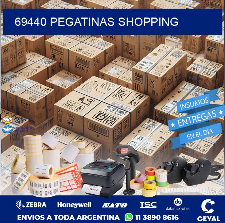 69440 PEGATINAS SHOPPING