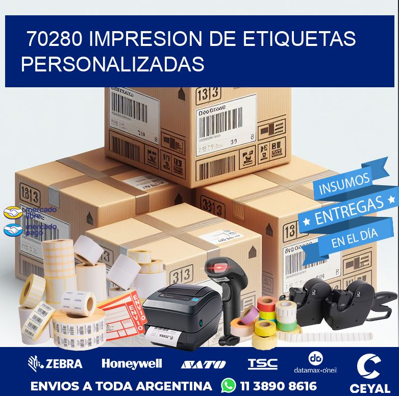 70280 IMPRESION DE ETIQUETAS PERSONALIZADAS