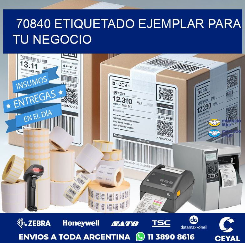 70840 ETIQUETADO EJEMPLAR PARA TU NEGOCIO