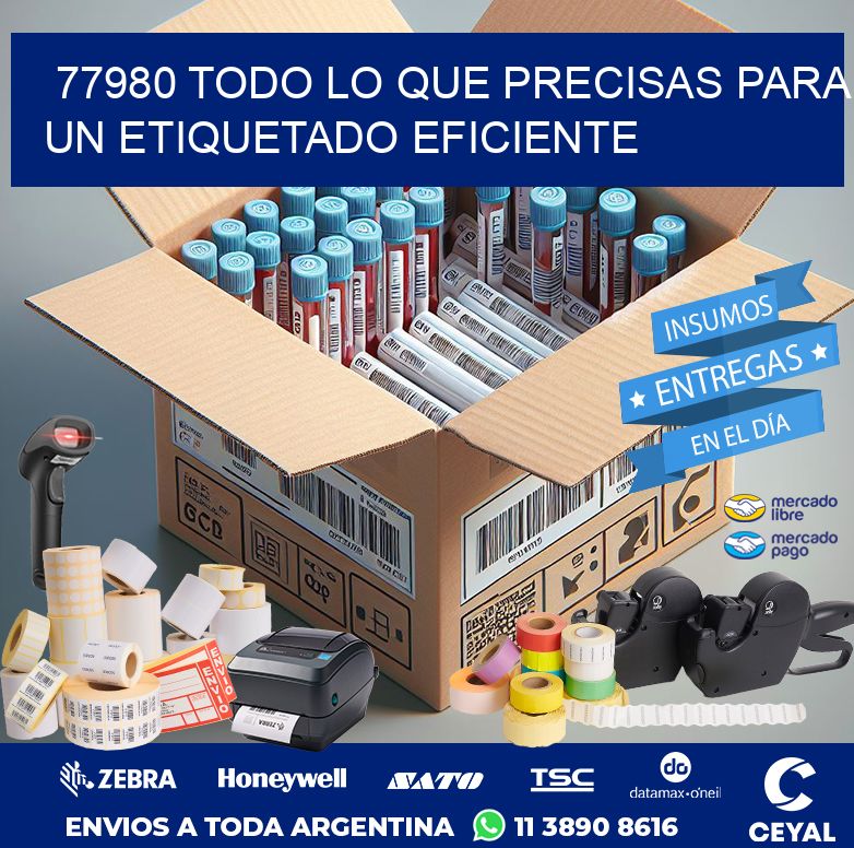77980 TODO LO QUE PRECISAS PARA UN ETIQUETADO EFICIENTE